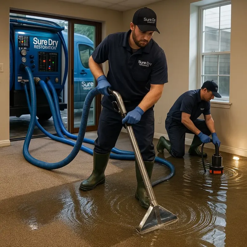 Water Extraction and Removal process in Spring Lake Park, MN